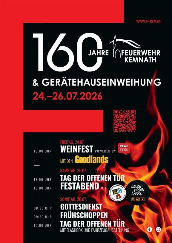 Flyer Feuerwehrfest